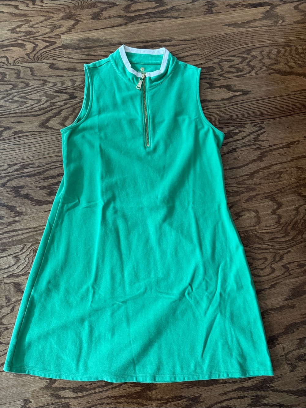 Spartina449 Green half zip Dress